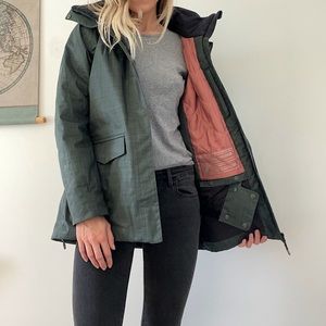 helly hansen winter jacket size  M